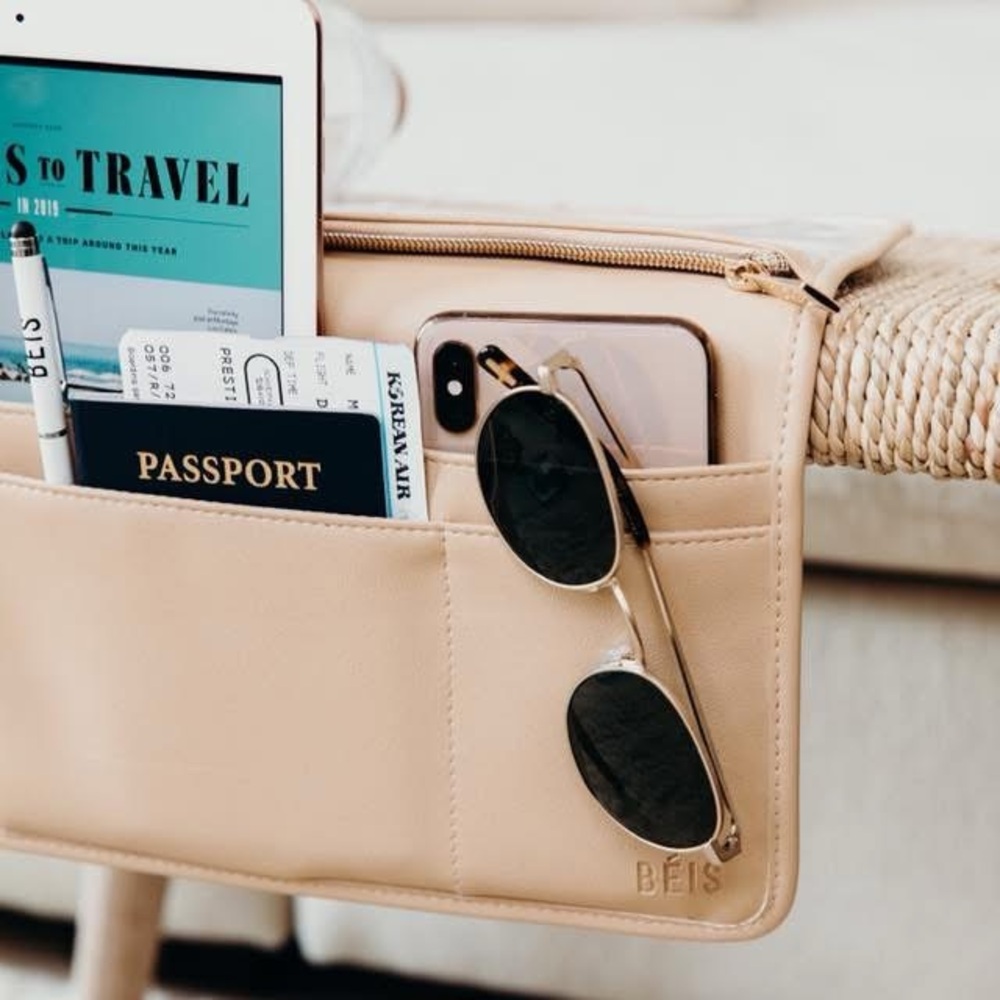 BEIS Seatback Organizer in Beige